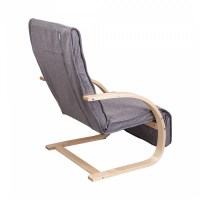 Кресло AksHome для отдыха GRAND, ткань, серый купить в Минске